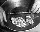Large California gold nuggets