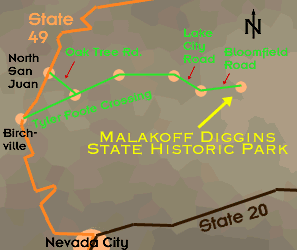 Historic Malakoff district map